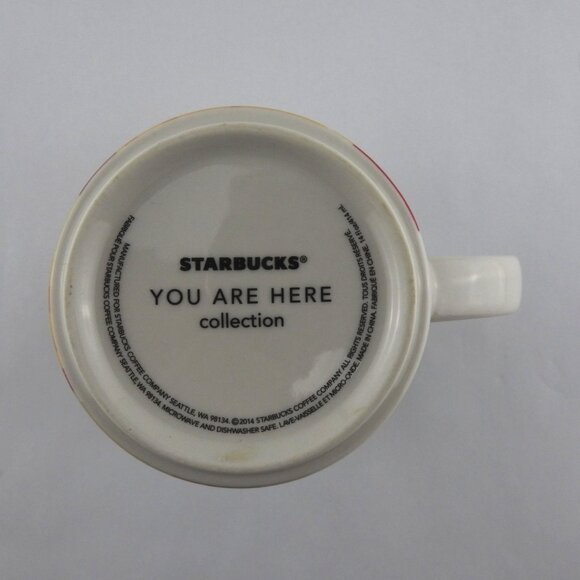Starbucks 2015 Las Vegas Nevada You Are Here Series Coffee Mug Cup 14 Oz Travel - Picture 5 of 6